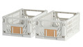 Foldekasse hvid 3,3 liter 2-pk. - DAY